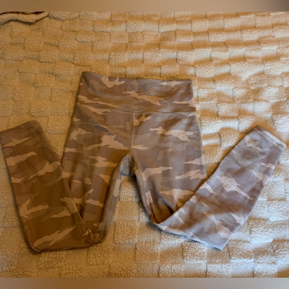 Athleta Neutral Camouflage Leggings - Picture 2 of 3